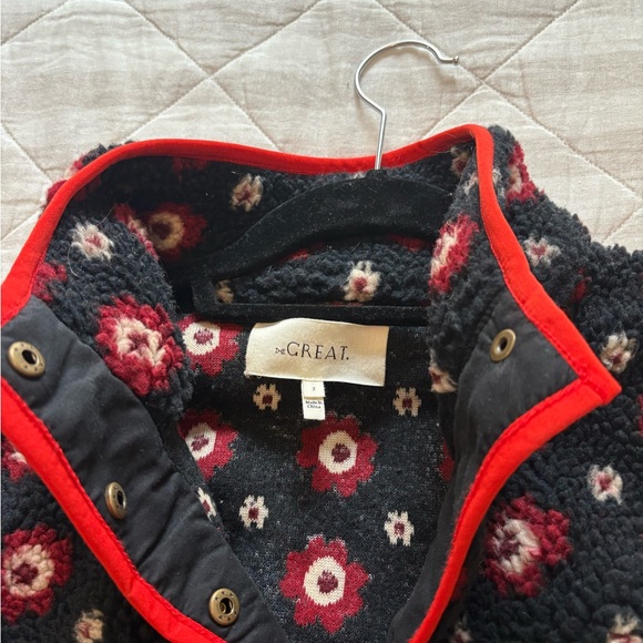 The Great Floral Fleece Pullover - Picture 2 of 6